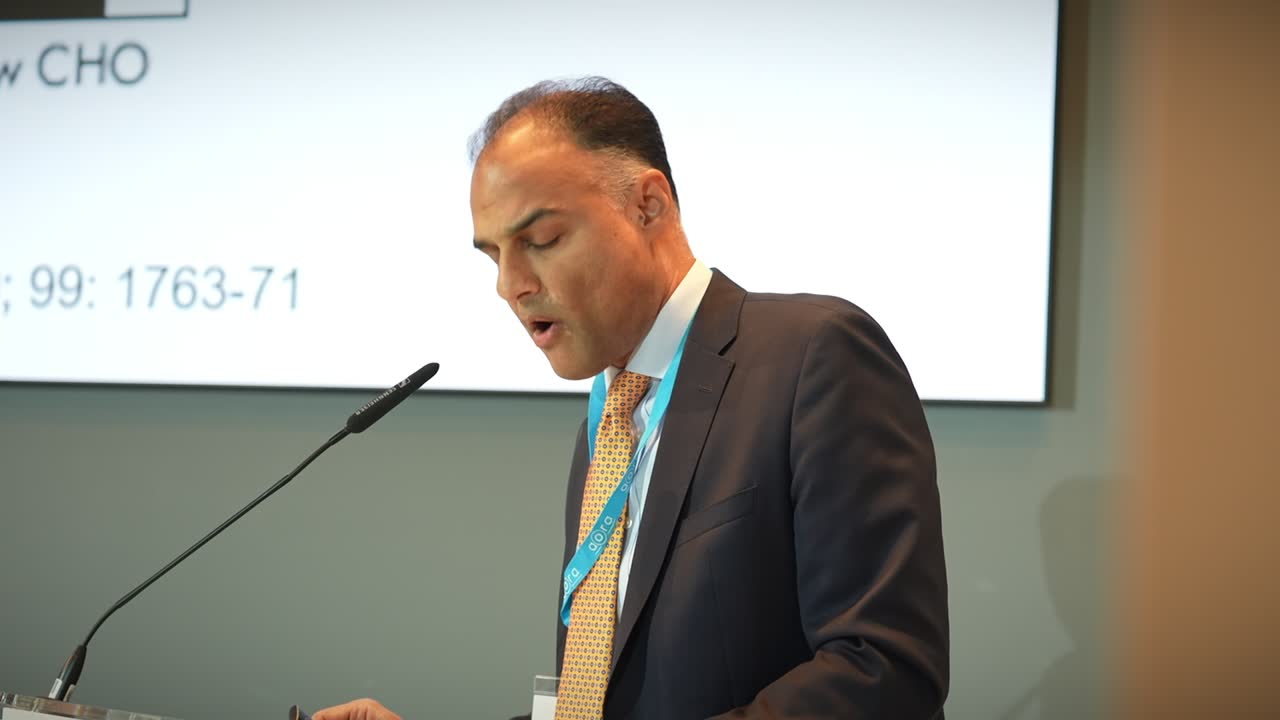 Speaker at the lectern